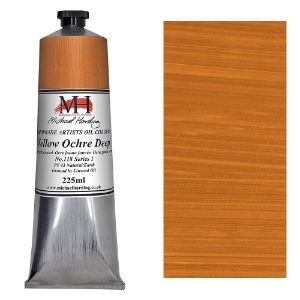 Michael Harding Artists Oil Colour 225ml Yellow Ochre Deep