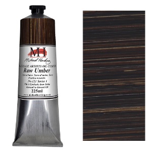 Michael Harding Artists Oil Colour 225ml Raw Umber