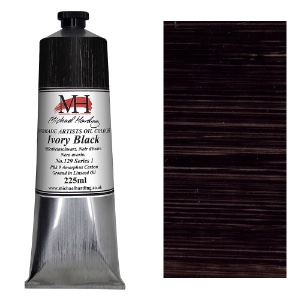 Michael Harding Artists Oil Colour 225ml Ivory Black