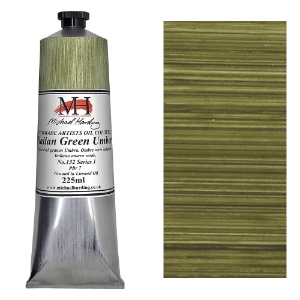 Michael Harding Artists Oil Colour 225ml Italian Green Umber