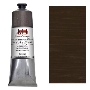 Michael Harding Artists Oil Colour 225ml Vandyke Brown