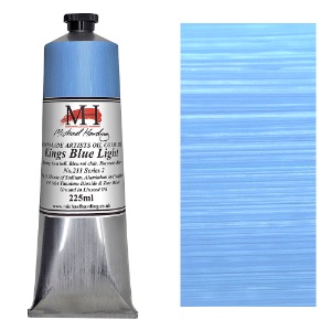 Michael Harding Artists Oil Colour 225ml Kings Blue Light