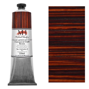 Michael Harding Artists Oil Colour 225ml Transparent Oxide Brown