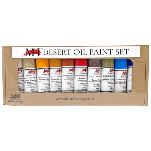 Michael Harding Artists Oil Colour 10 x 40ml Set Desert