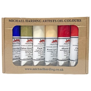 Michael Harding Artists Oil Colour 6 x 40ml Set Modern Master