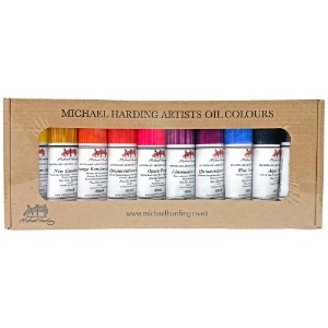 Michael Harding Artists Oil Colour 6 x 40ml Set Brick Lane