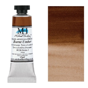 Michael Harding Artists Watercolor 15ml Burnt Umber