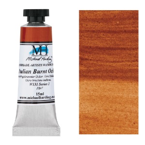 Michael Harding Artists Watercolor 15ml Italian Burnt Ochre