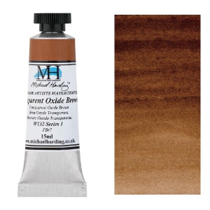 Michael Harding Artists Watercolor 15ml Transparent Oxide Brown