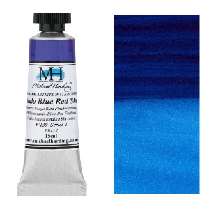 Michael Harding Artists Watercolor 15ml Phthalo Blue Red Shade