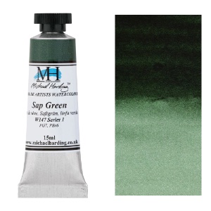 Michael Harding Artists Watercolor 15ml Sap Green
