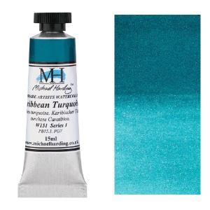 Michael Harding Artists Watercolor 15ml Caribbean Turquoise
