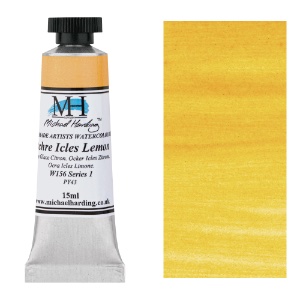Michael Harding Artists Watercolor 15ml Ochre Icles Lemon