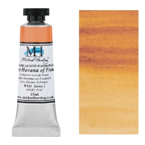 Michael Harding Artists Watercolor 15ml Ochre Havana Of France