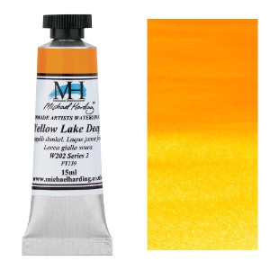Michael Harding Artists Watercolor 15ml Yellow Lake Deep