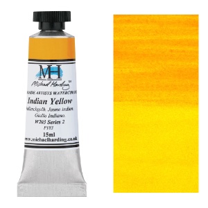 Michael Harding Artists Watercolor 15ml Indian Yellow