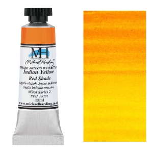 Michael Harding Artists Watercolor 15ml Indian Yellow Red Shade