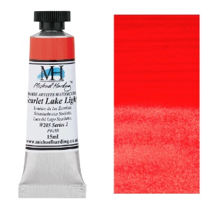 Michael Harding Artists Watercolor 15ml Scarlet Lake Light
