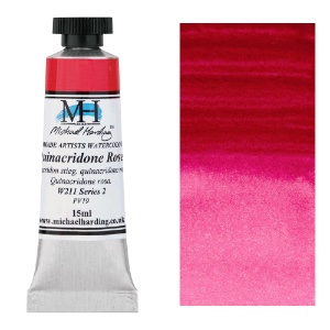 Michael Harding Artists Watercolor 15ml Quinacridone Rose