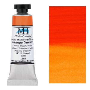 Michael Harding Artists Watercolor 15ml Orange Sunset