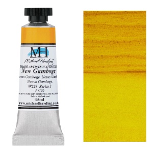 Michael Harding Artists Watercolor 15ml New Gamboge
