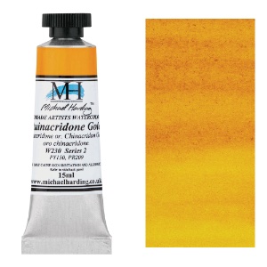 Michael Harding Artists Watercolor 15ml Quinacridone Gold