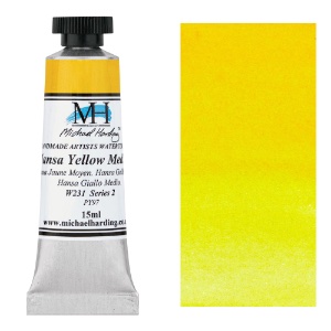 Michael Harding Artists Watercolor 15ml Hansa Yellow Medium