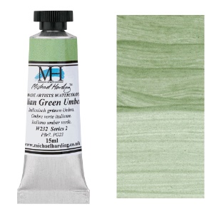Michael Harding Artists Watercolor 15ml Italian Green Umber