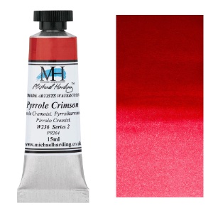 Michael Harding Artists Watercolor 15ml Pyrrole Crimson