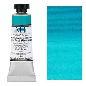 Michael Harding Artists Watercolor 15ml Cobalt Teal Blue Shade