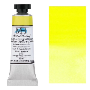 Michael Harding Artists Watercolor 15ml Cadmium Yellow Lemon