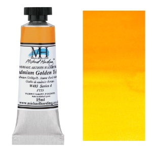 Michael Harding Artists Watercolor 15ml Cadmium Golden Yellow