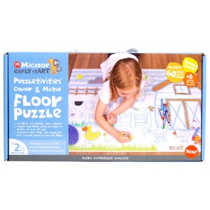 Micador Early StART Puzzletivities Colour & Match Floor Puzzle