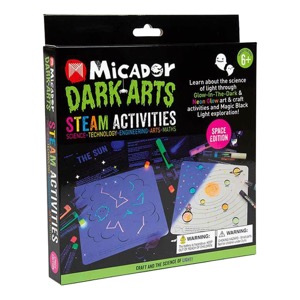 Micador Dark Arts STEAM Activity Set Space
