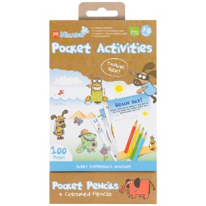 Micador jR. Pocket Activity Pack Travel Size