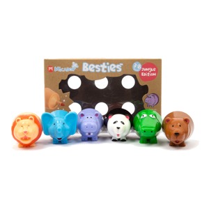Micador jR. Besties Marker Mates 6 Set Jungle