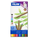 Milan 3.5mm Color Pencil 12 Set