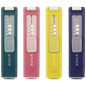 Milan STICK Eraser + Sharpener