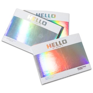 Montana Cans "Hello My Name Is" Sticker 50 Pack Hologram Non-Eggshell