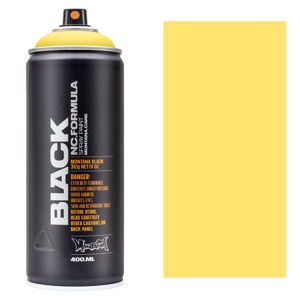 Montana Black Spray Paint 400ml - Easter Yellow