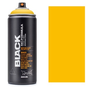 Montana Black Spray Paint 400ml - Yellow