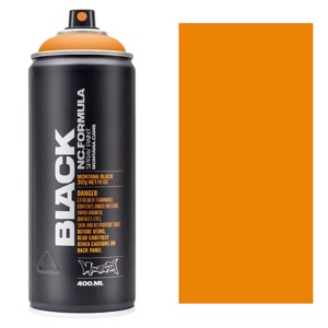 Montana Black Spray Paint 400ml - Clockwork Orange