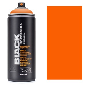 Montana BLACK Spray Paint 400ml Pure Orange