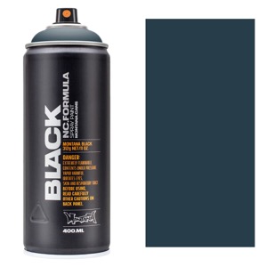 Montana BLACK Spray Paint 400ml Space