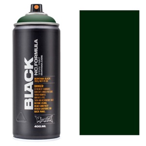 Montana BLACK Spray Paint 400ml TAG Green