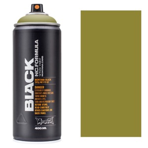 Montana BLACK Spray Paint 400ml Boa