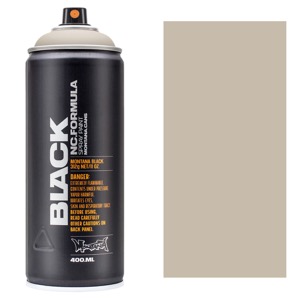 Montana BLACK Spray Paint 400ml Gambetta