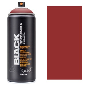 Montana BLACK Spray Paint 400ml Rust