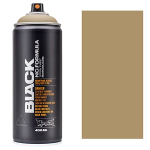 Montana BLACK Spray Paint 400ml Gobi