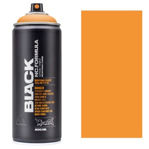 Montana BLACK Spray Paint 400ml Infra Orange